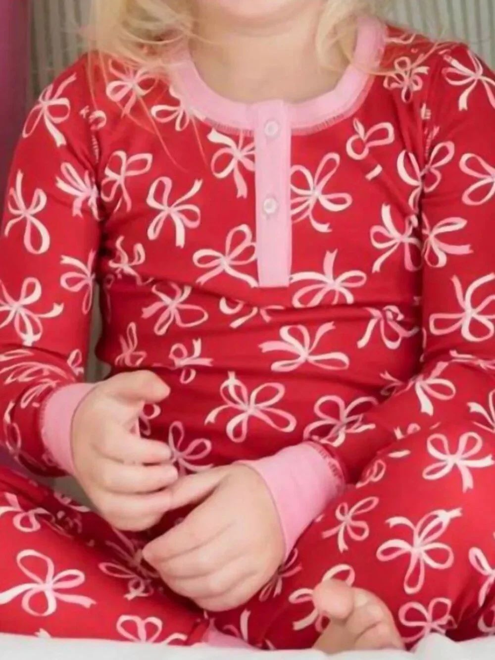 The Beaufort Bonnet Sweet Sara Jane's Sweet Dreams Bustling Bows Hampton PJ top